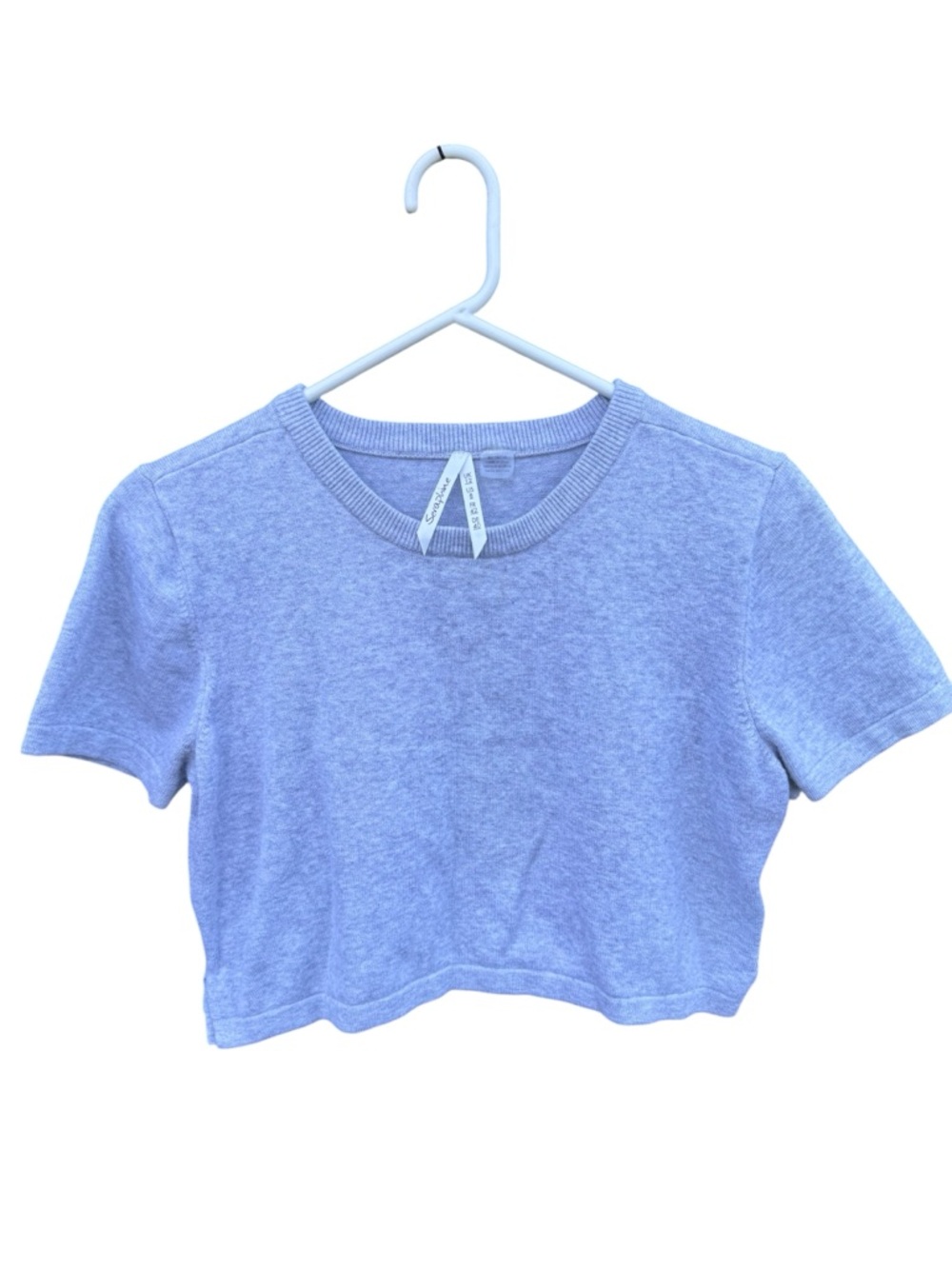 SERAPHINE CROPPED SWEATER MATERNITY GRAY 8
